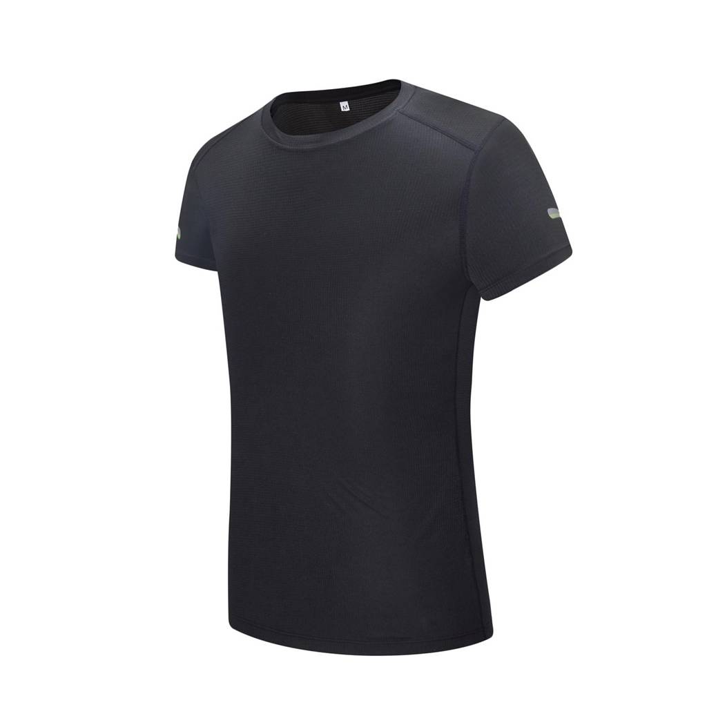 2020新款 女 短袖运动T恤 时尚大气简约风 精致纯棉系列（黑色）