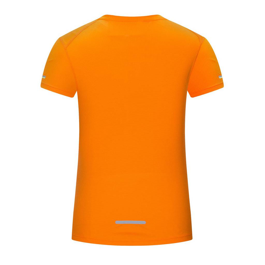 2020新款 女 短袖运动T恤 时尚大气简约风 精致纯棉系列（橘色）