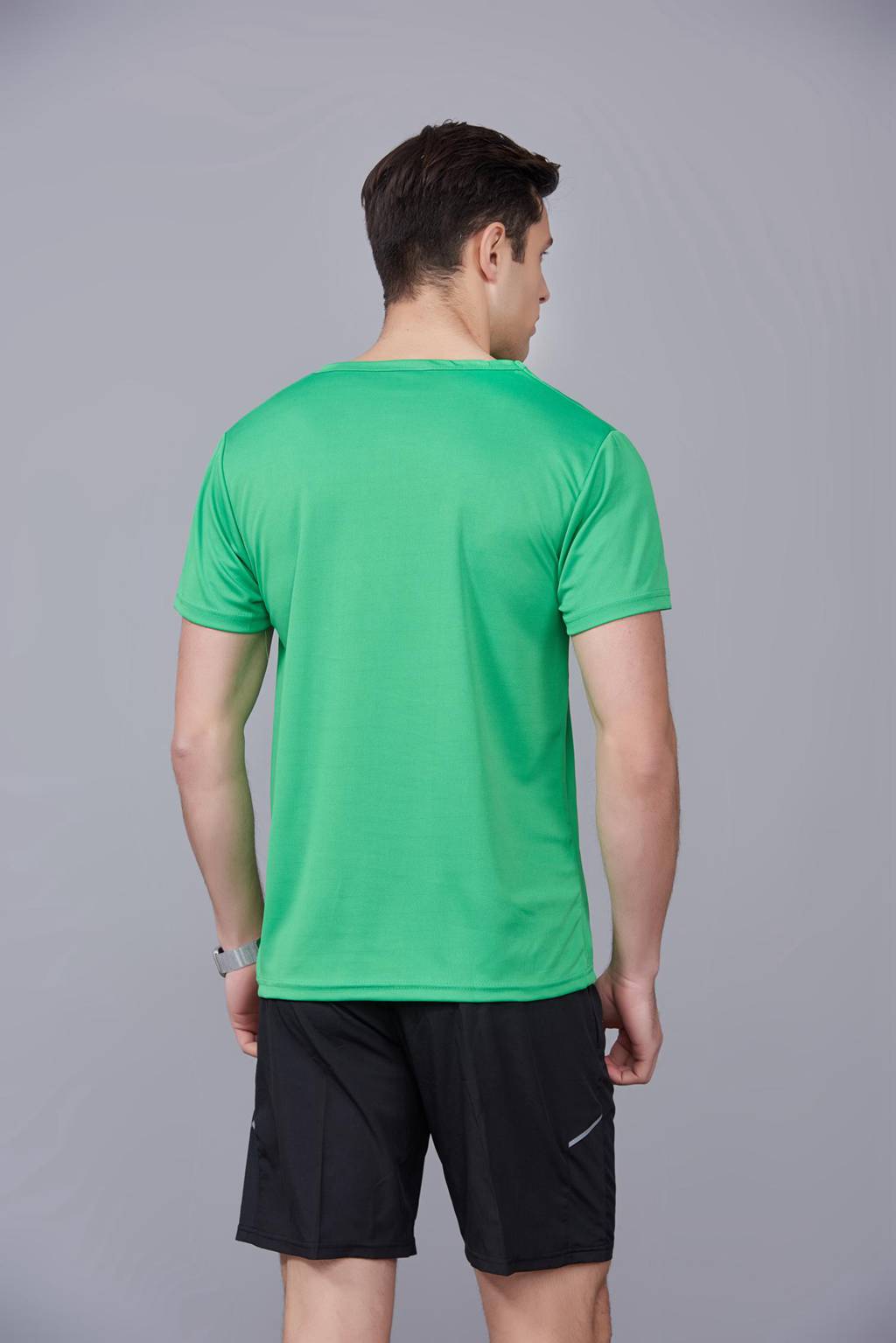 速干t恤定制 可定做印logo文化衫 新品草绿色上市